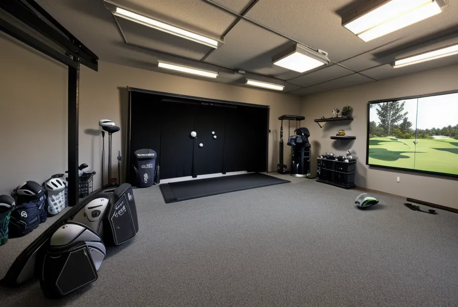 Best Golf Bag Storage Racks for Organized Garage Simulators