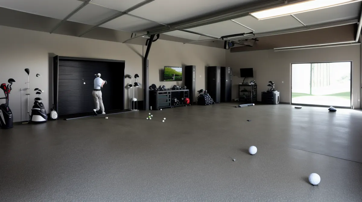 Custom Golf Headcovers for Personalizing a Garage Hitting Bay