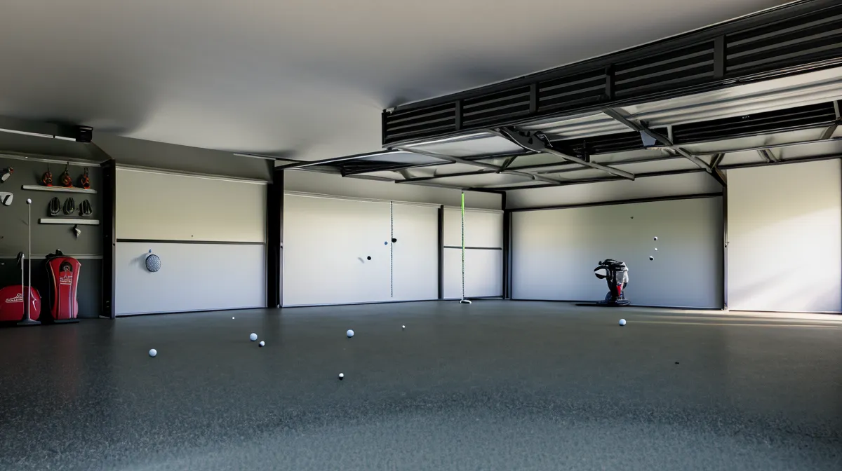 My Garage Golf Pivot: Several Months of Virtual Rounds After Knee Surgery